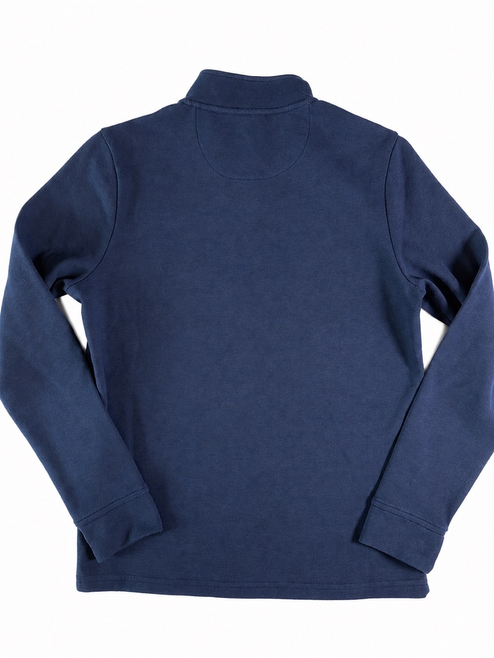 Vineyard Vines Saltwater 1/4 Zip Pullover Boys L 16 Navy Blue Sweater Whale - Picture 5 of 13